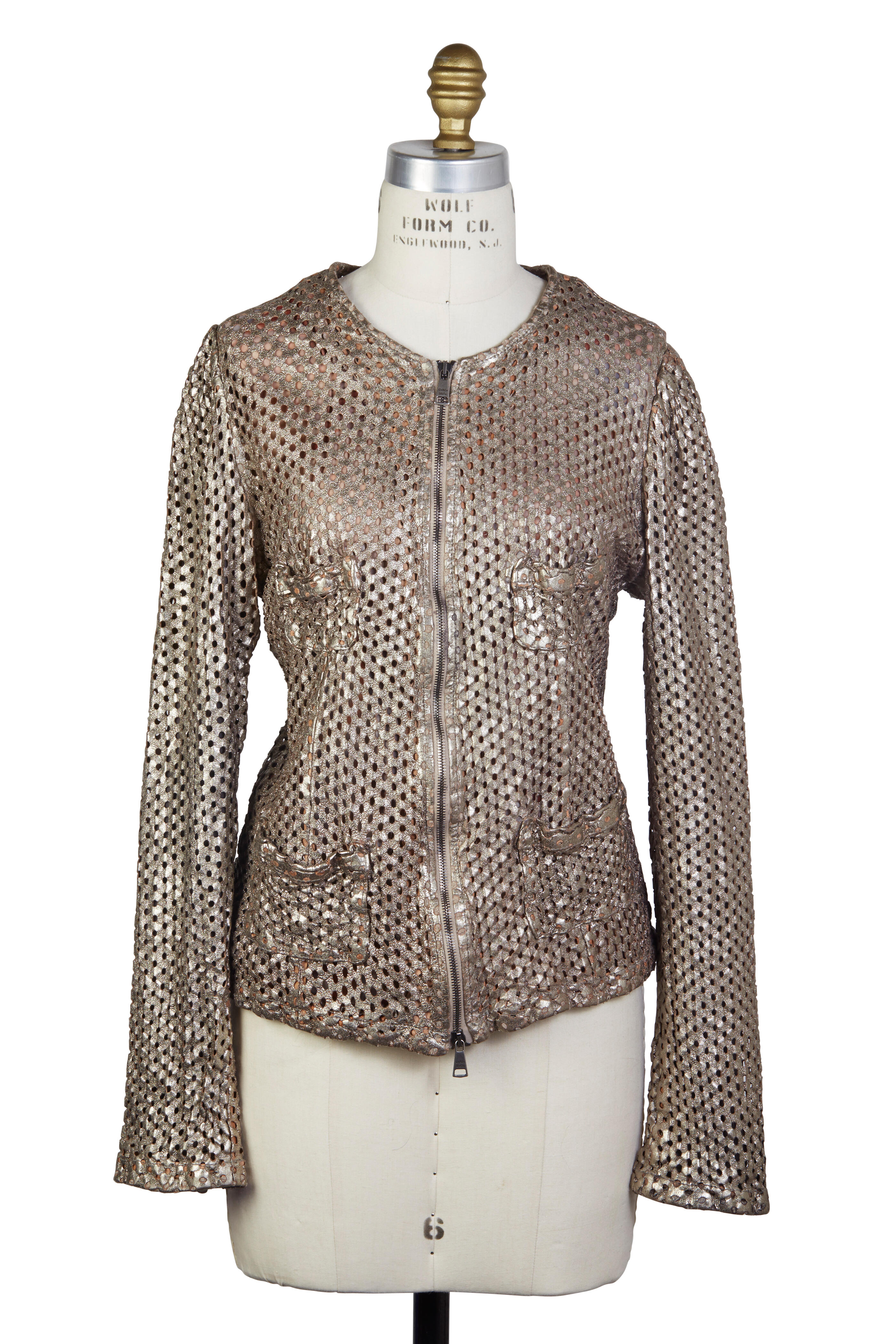 Giorgio Brato - Steel Leather Jacket | Mitchell Stores