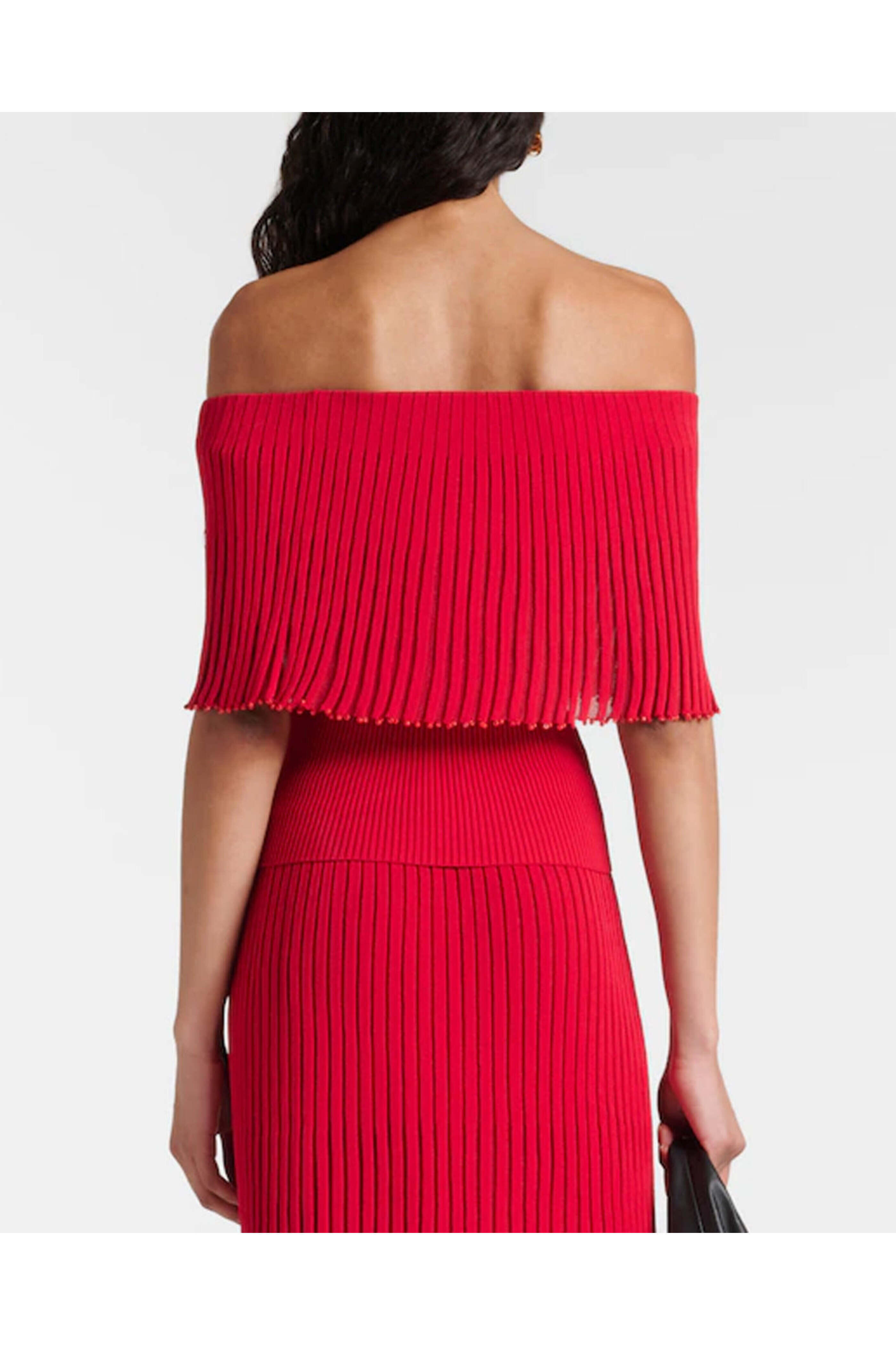 Altuzarra - Grenadine Off The Shoulder Pascale Top