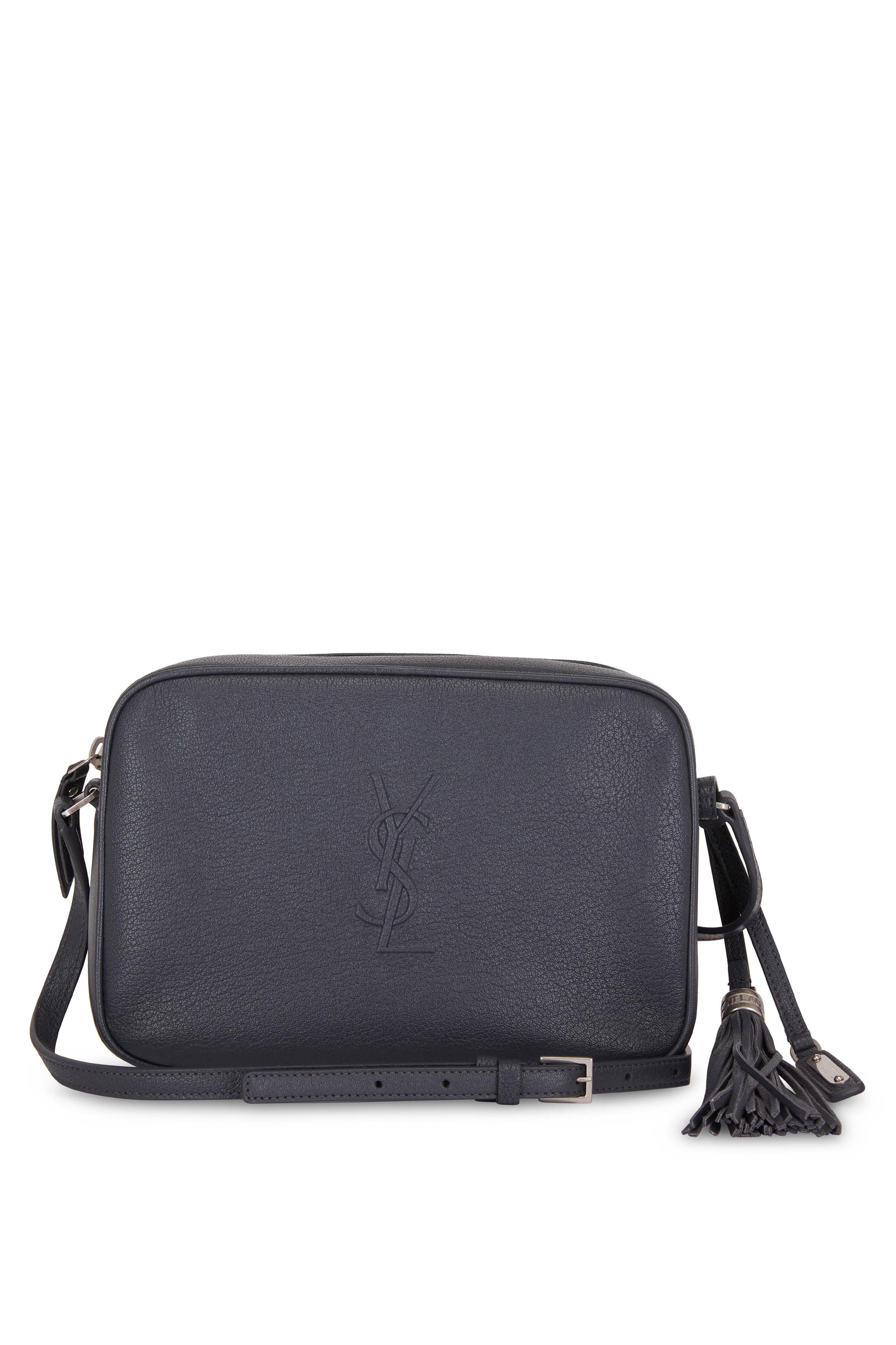 Saint Laurent Small Monogram Lou Camera Bag - Black Crossbody Bags