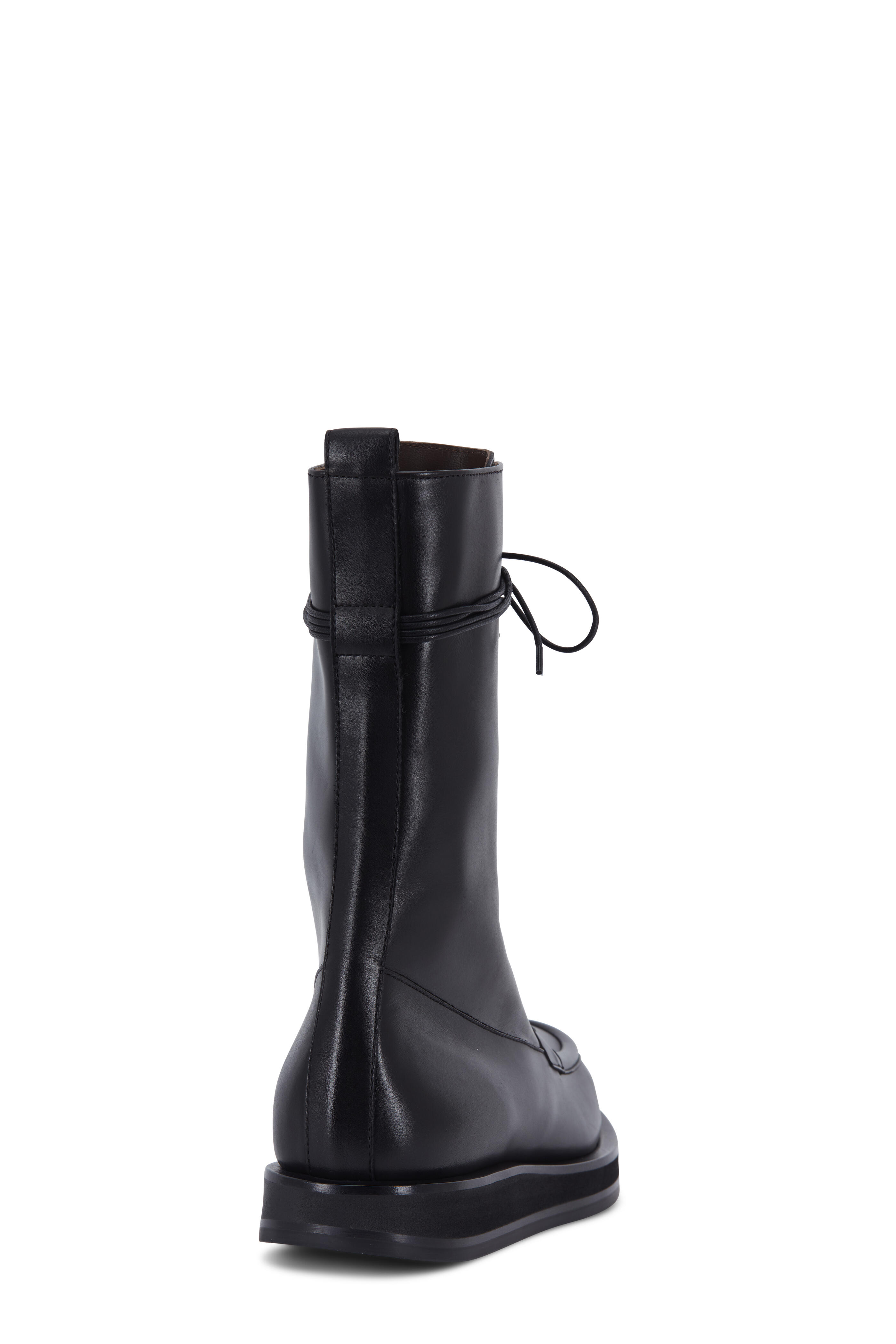 Valentino Garavani Heritage Calfskin Boot 60mm for Woman in Black