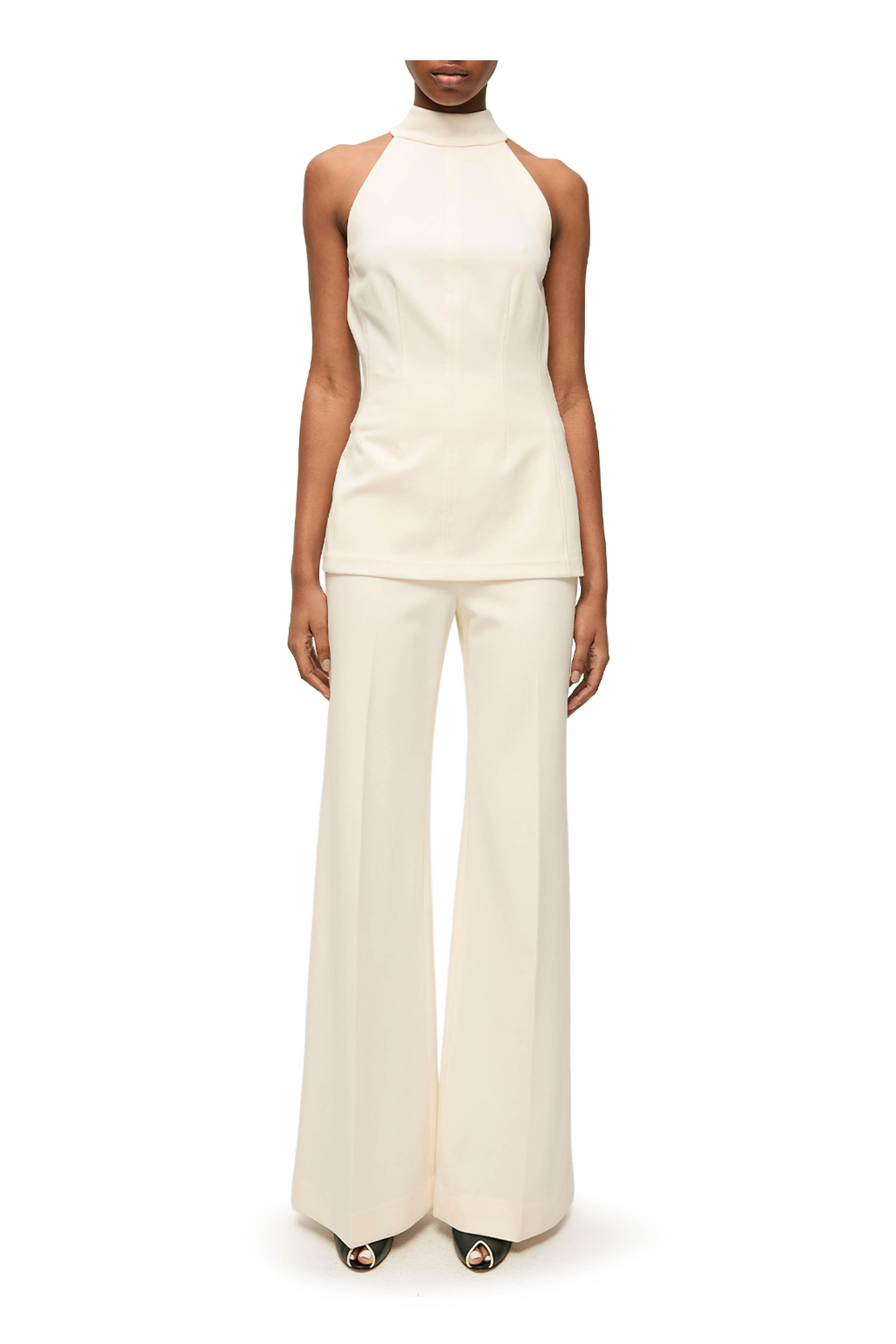Veronica Beard - Johanne Dove Sleeveless Halter Top - view 2
