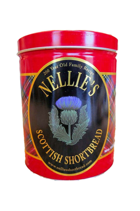 Nellie'S Shortbread Gourmet Shortbread Red Tin