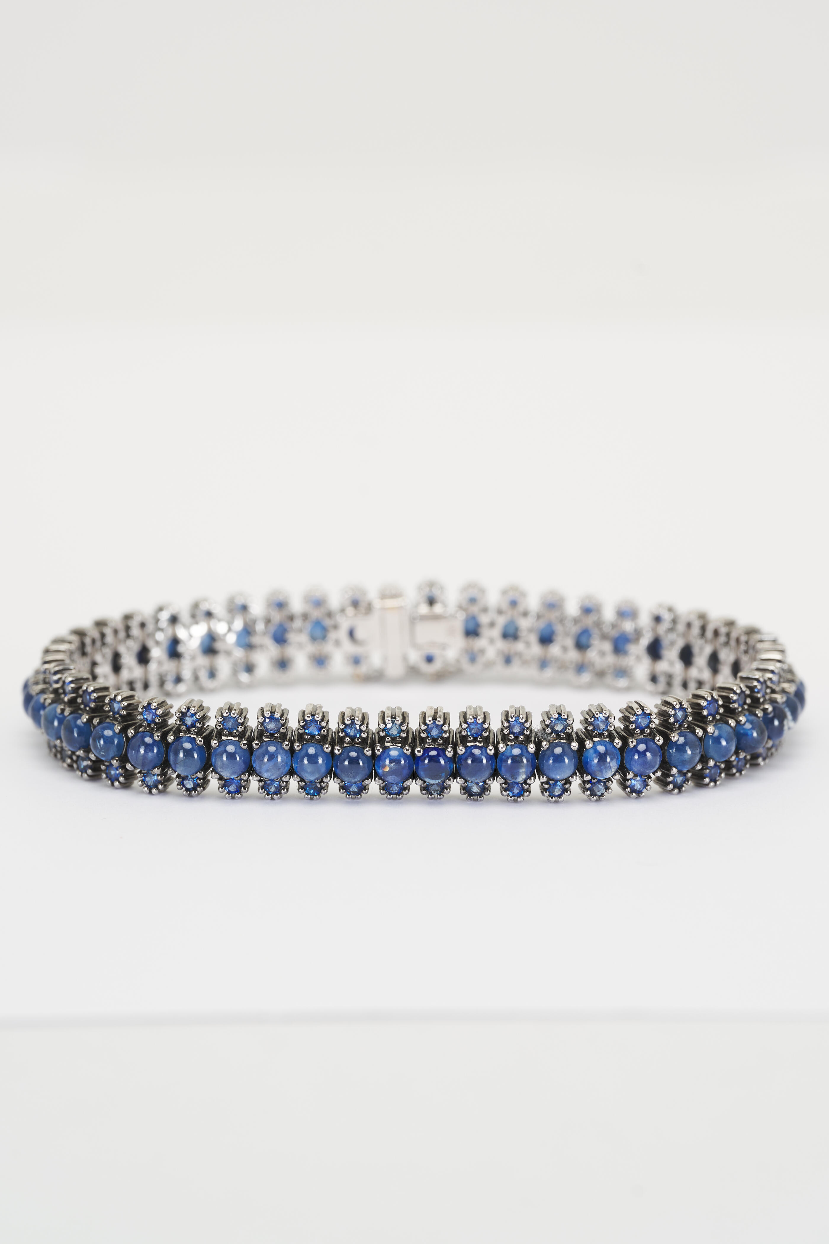 Nam Cho - Pipe Cabo Sapphire & Diamond Tennis Bracelet