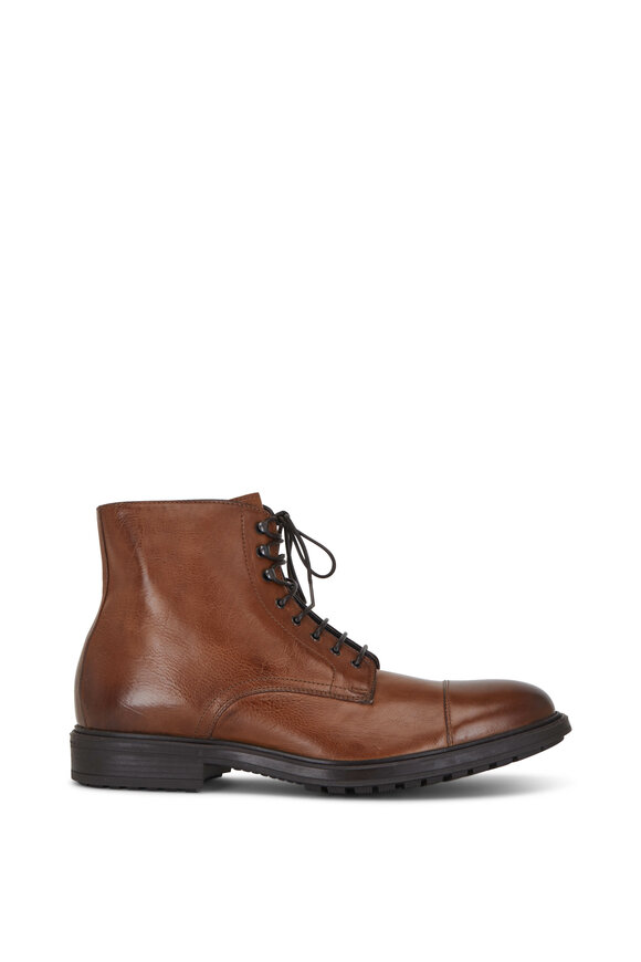 To Boot New York - Burkett Leather Lace-Up Boot