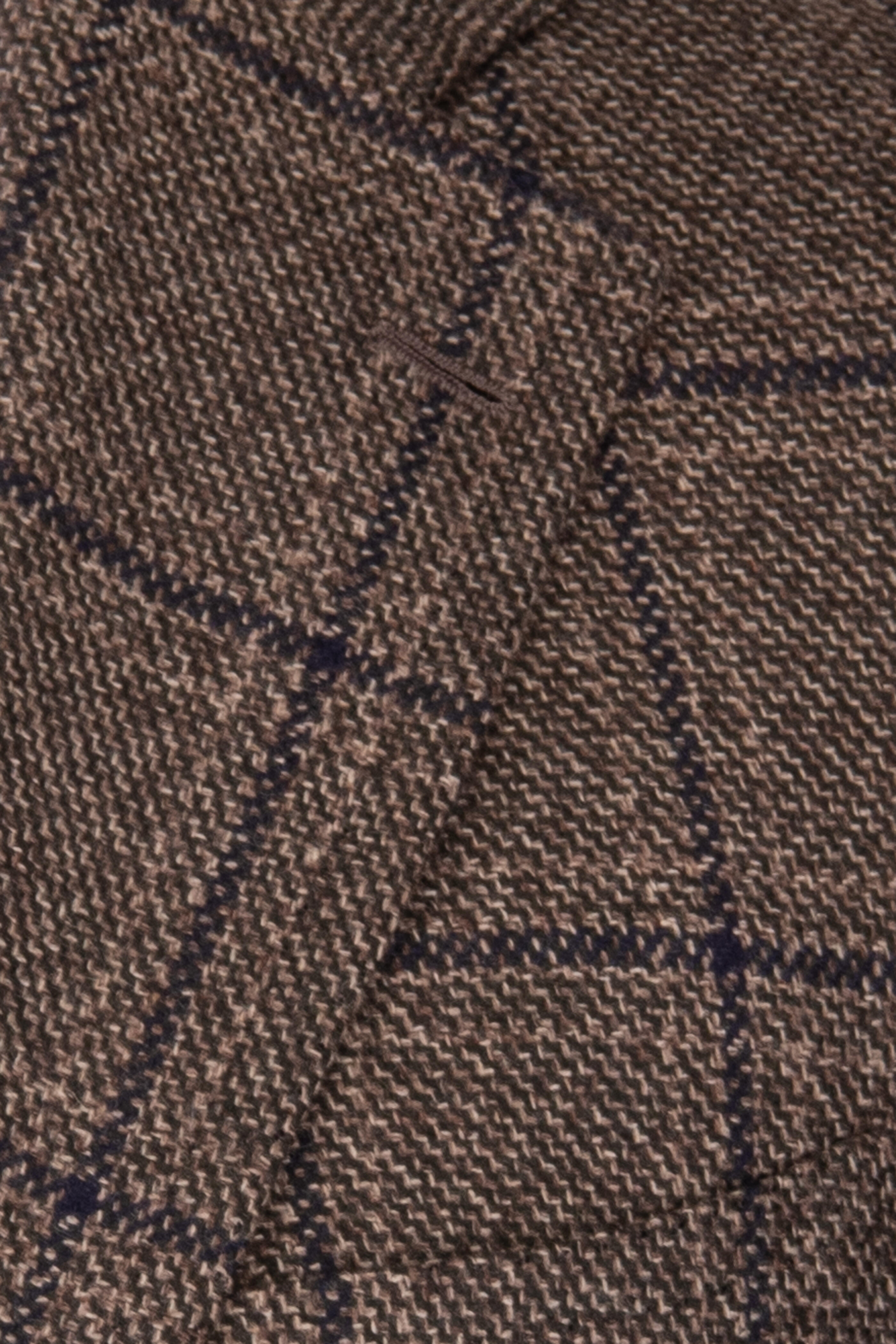Cesare Attolini - Taupe & Navy Windowpane Sportcoat