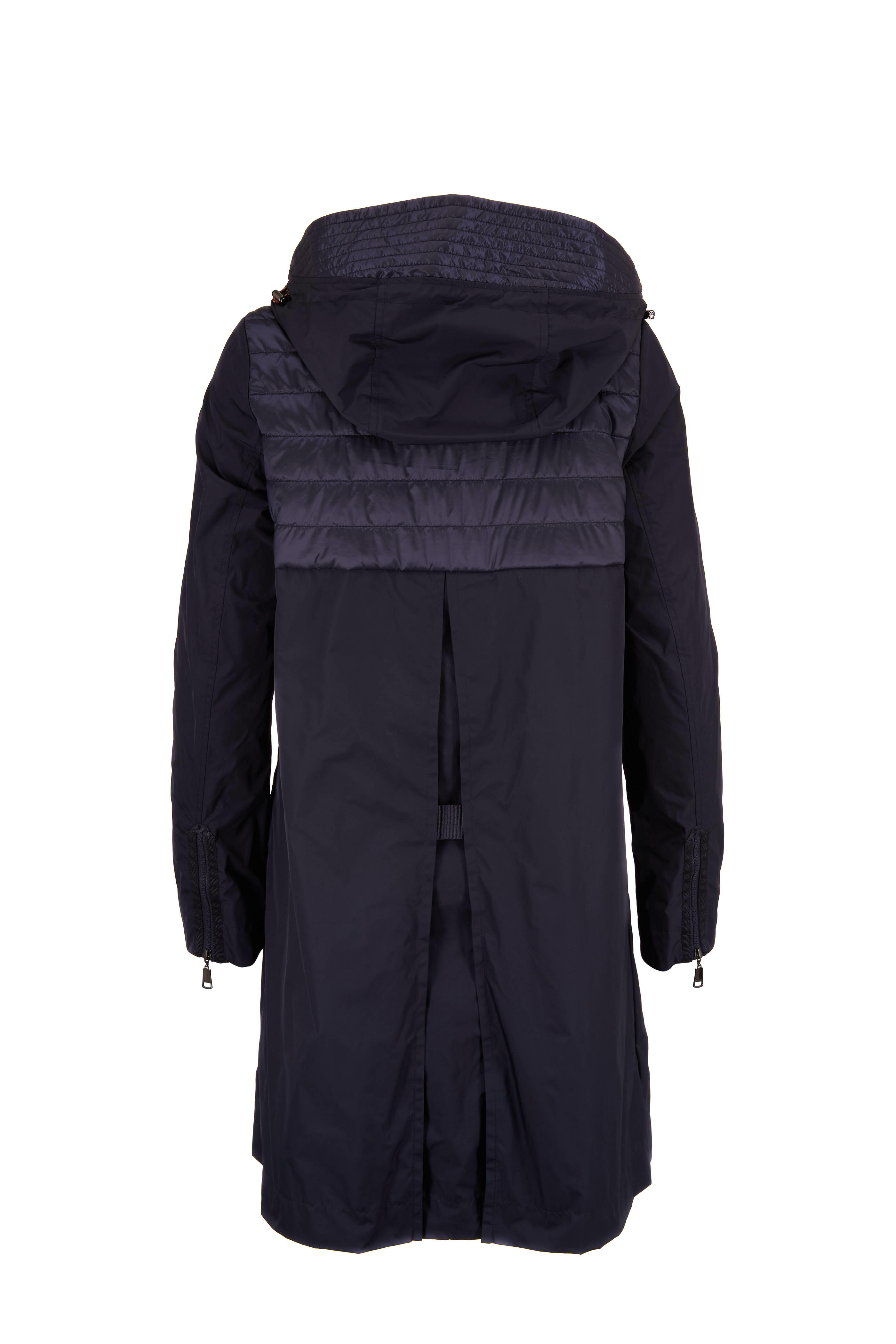 Bogner - Fabiola Navy Hooded Coat