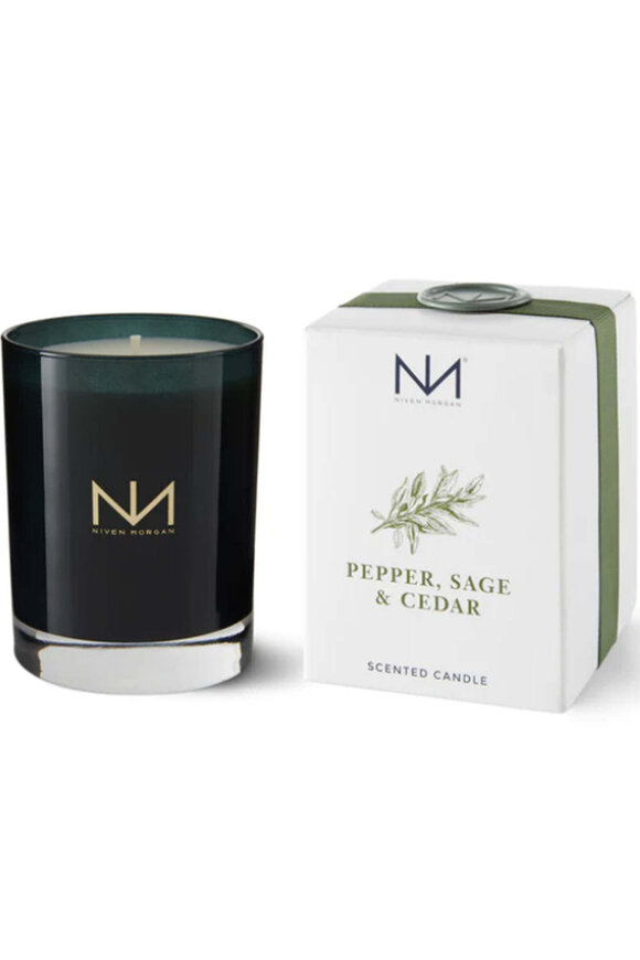 Niven Morgan Pepper Sage Cedar Candle - view 1