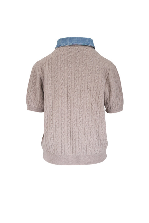Miu Miu Brown Wool & Cashmere Top - view 6