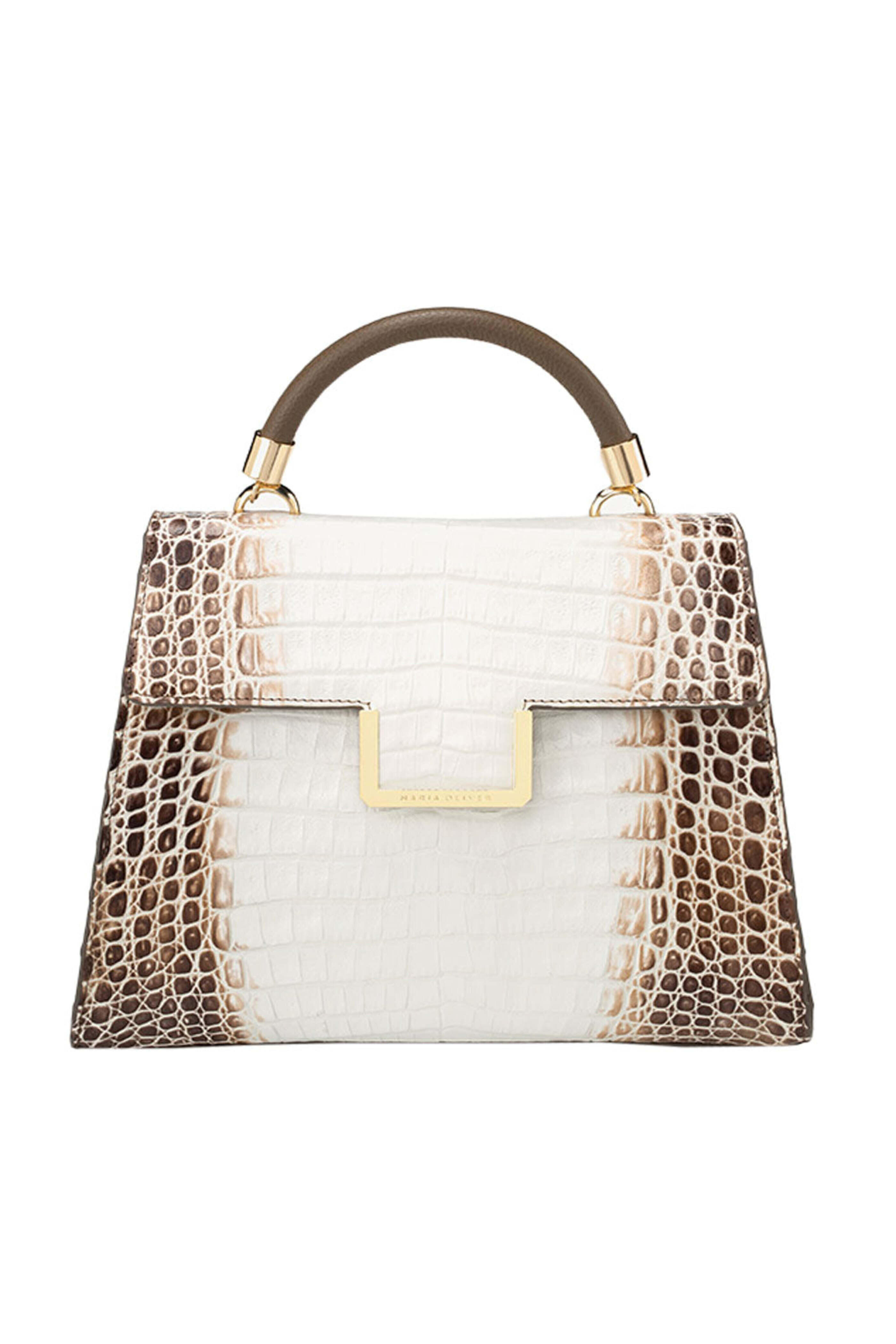 Maria Oliver - Large Michelle Bag in Natural