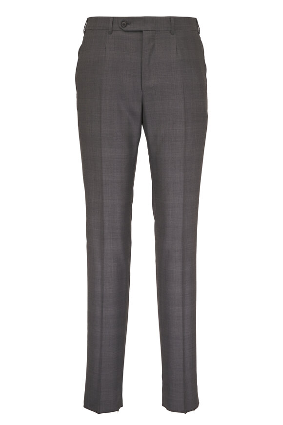 Zegna Gray Soft Plaid 15MilMil15 Wool Suit - view 4