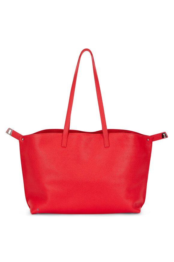 Akris - Ai Candy Red Soft Leather Medium Tote