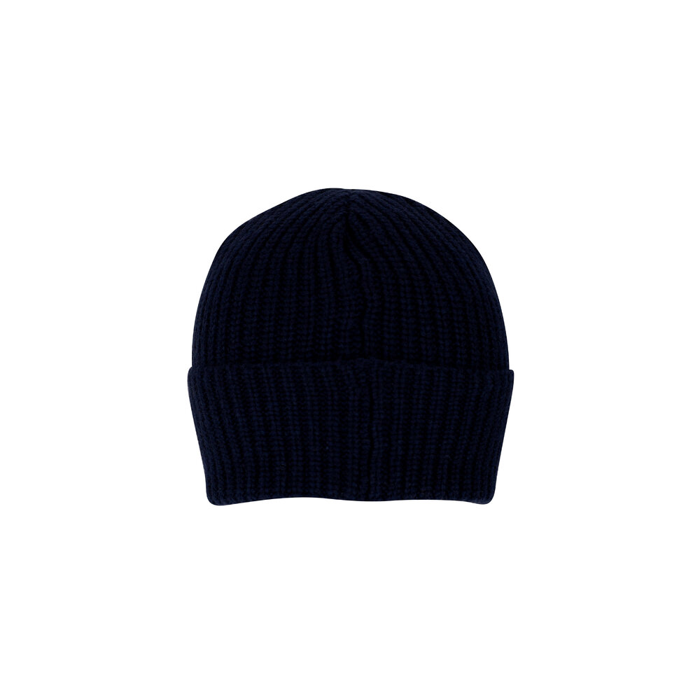 Brunello Cucinelli - Navy Ribbed Cashmere Beanie