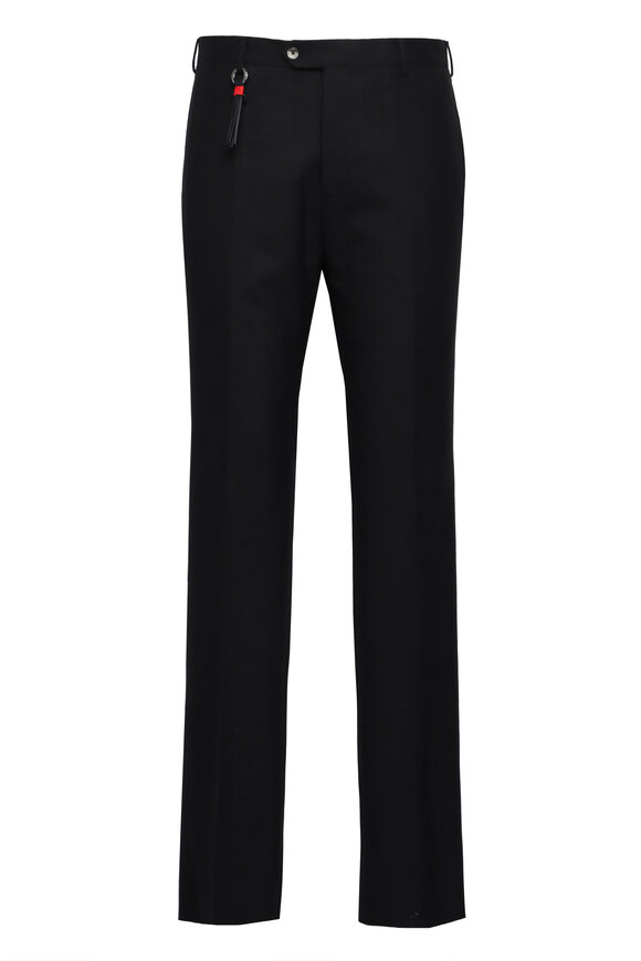 Marco Pescarolo Black Cashmere Five Pocket Pant