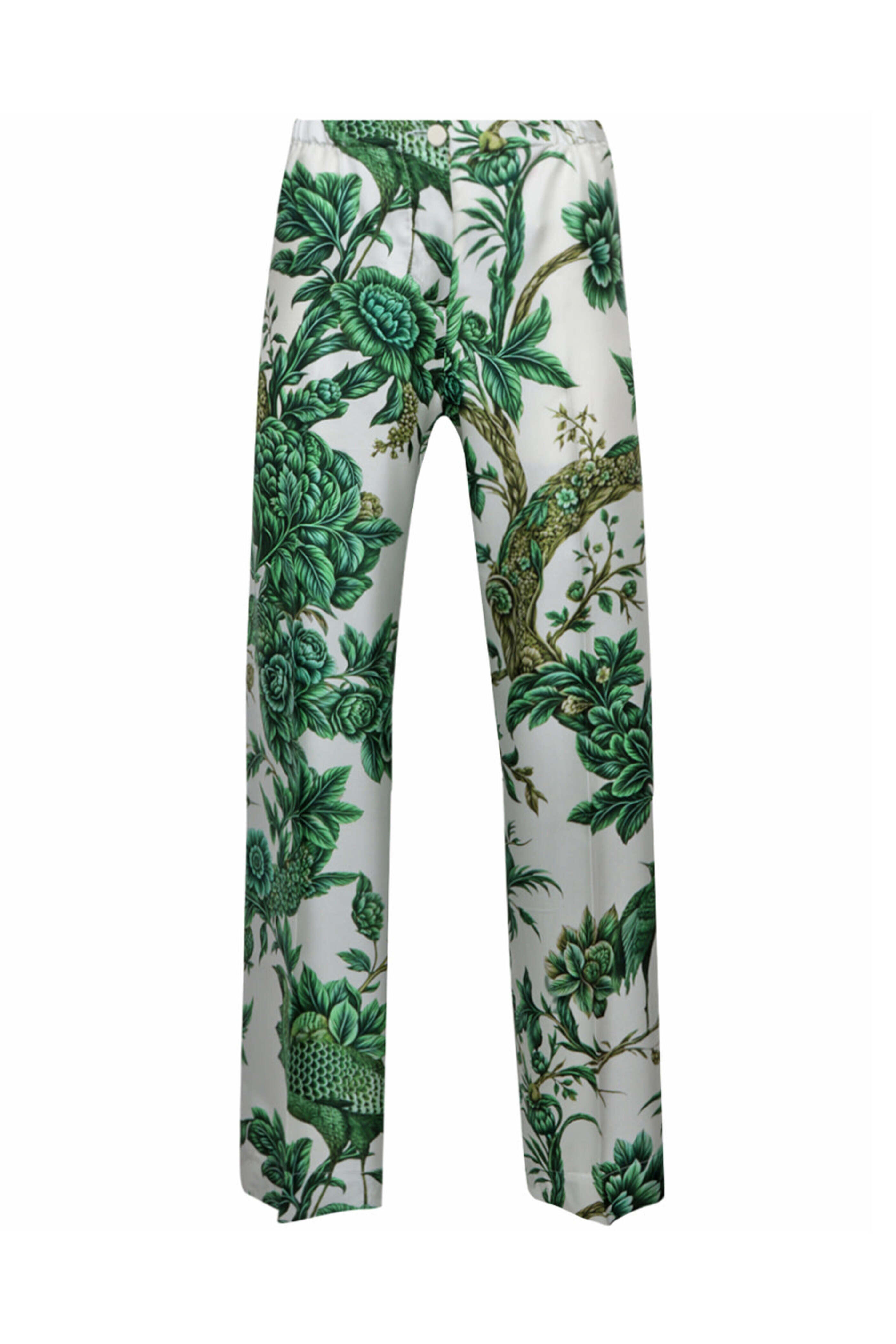 F.R.S. - Green Toile Silk Etere Pant