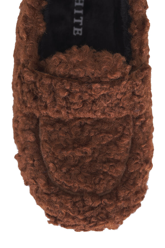 Ron White Teddy Mocha Boucle Flat - view 4