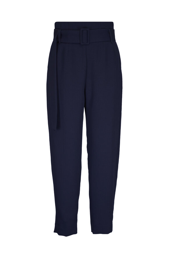 パンツ GOLDEN GOOSE 'Brittany' pants Blue Golden Goose - Brittany Blue Velvet Pull On Pant