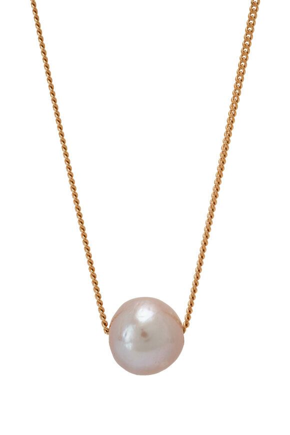 Cristina V. - Floating Freshwater Pearl Necklace