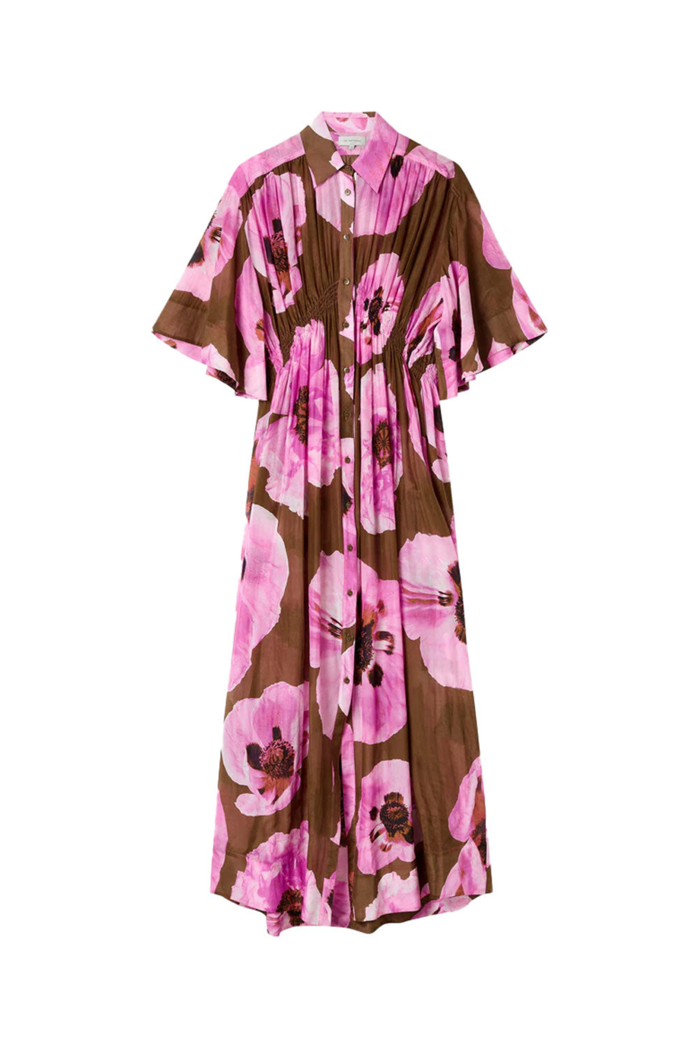 Lee Mathews - Plum Flora Dress