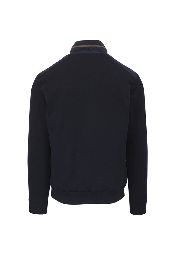 Paul & Shark Typhoon® Platinum Blue Summer Mixed Media Jacket - view 2