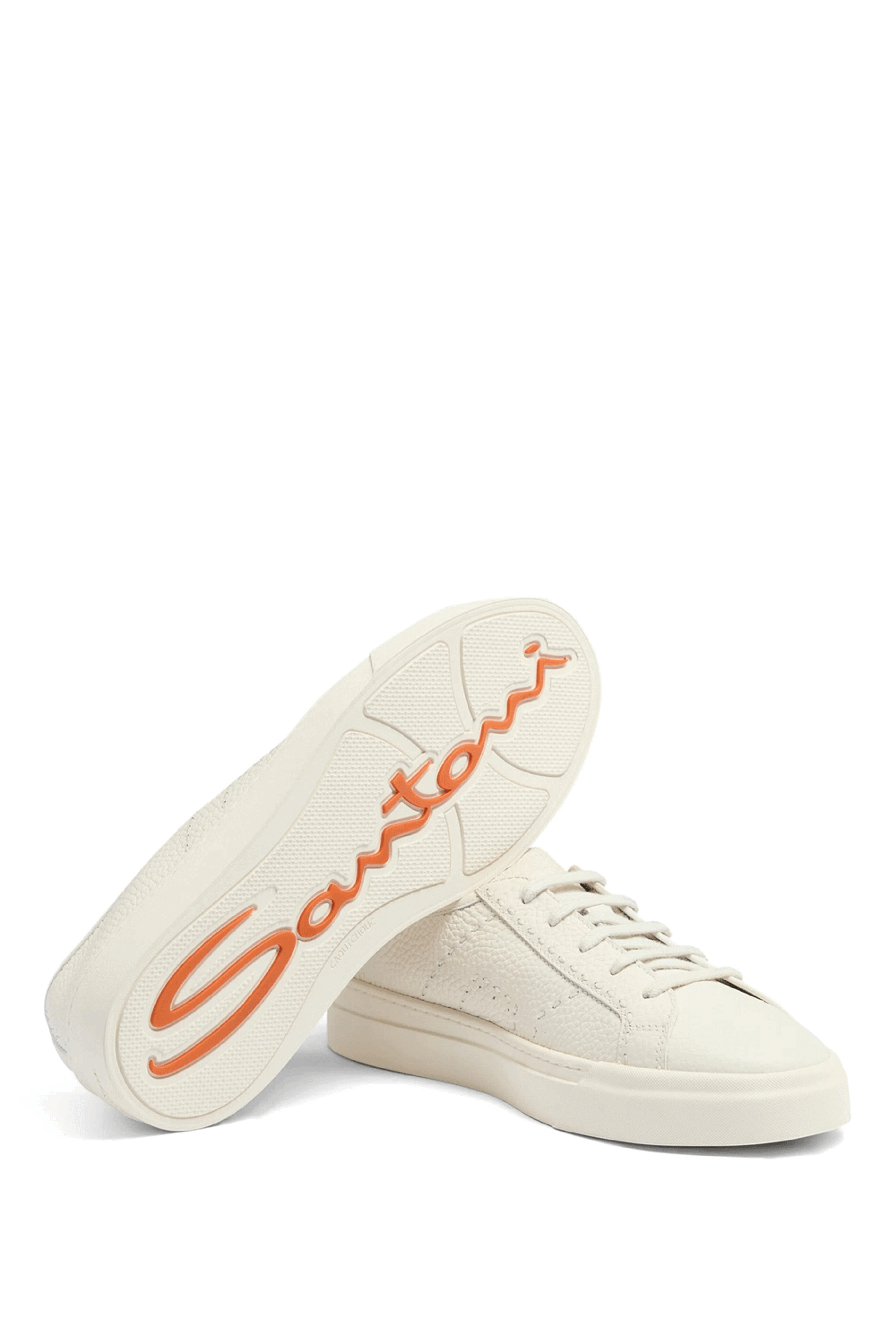 スニーカー Santoni Dbs Sneakers Santoni Men's DBS Leather Low-Top Sneakers | Neiman Marcus