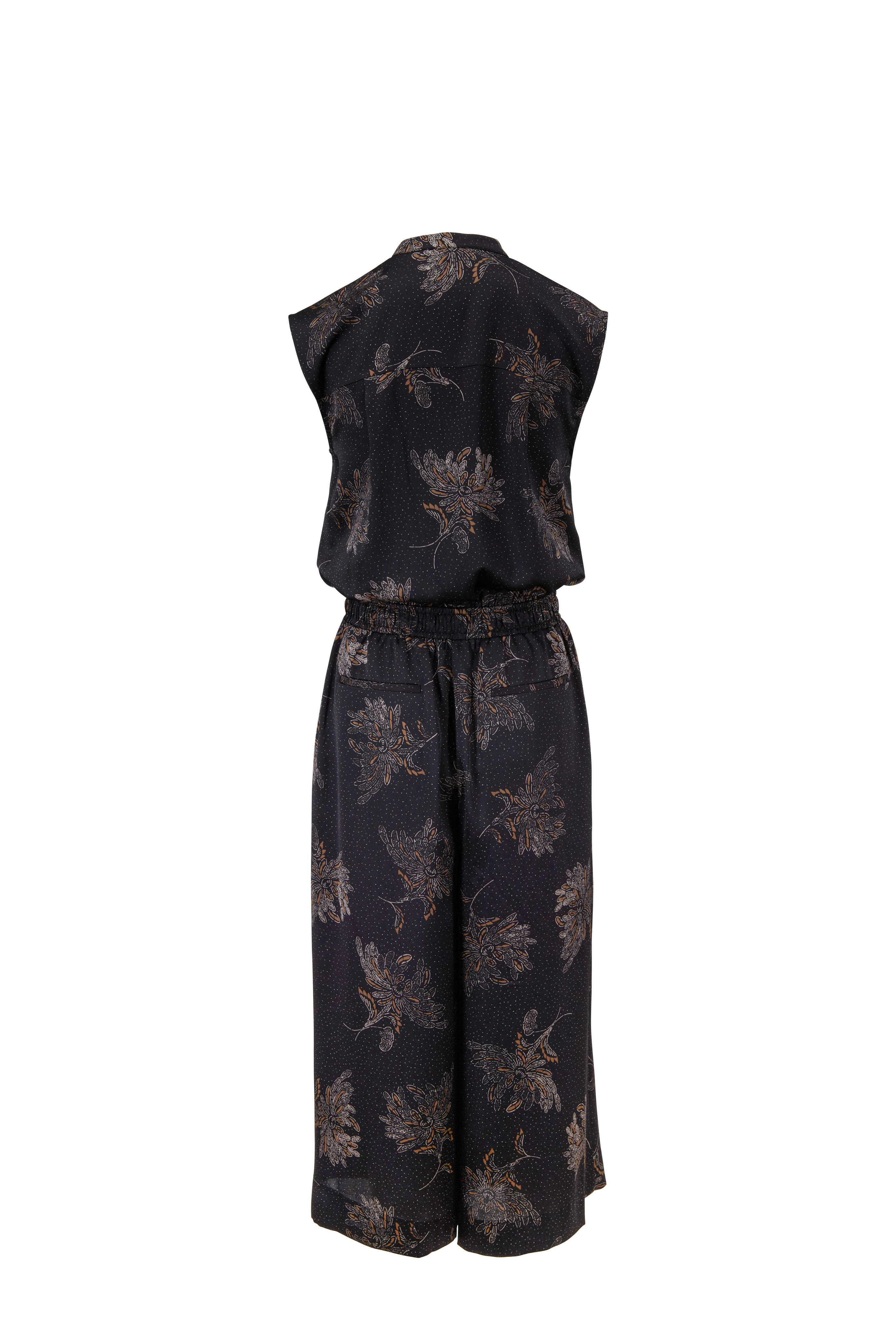 Vince cheap woodblock jumpsuit