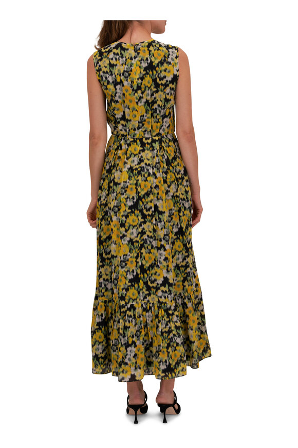 Adam Lippes - Marina Multicolor Plumeria Silk Dress