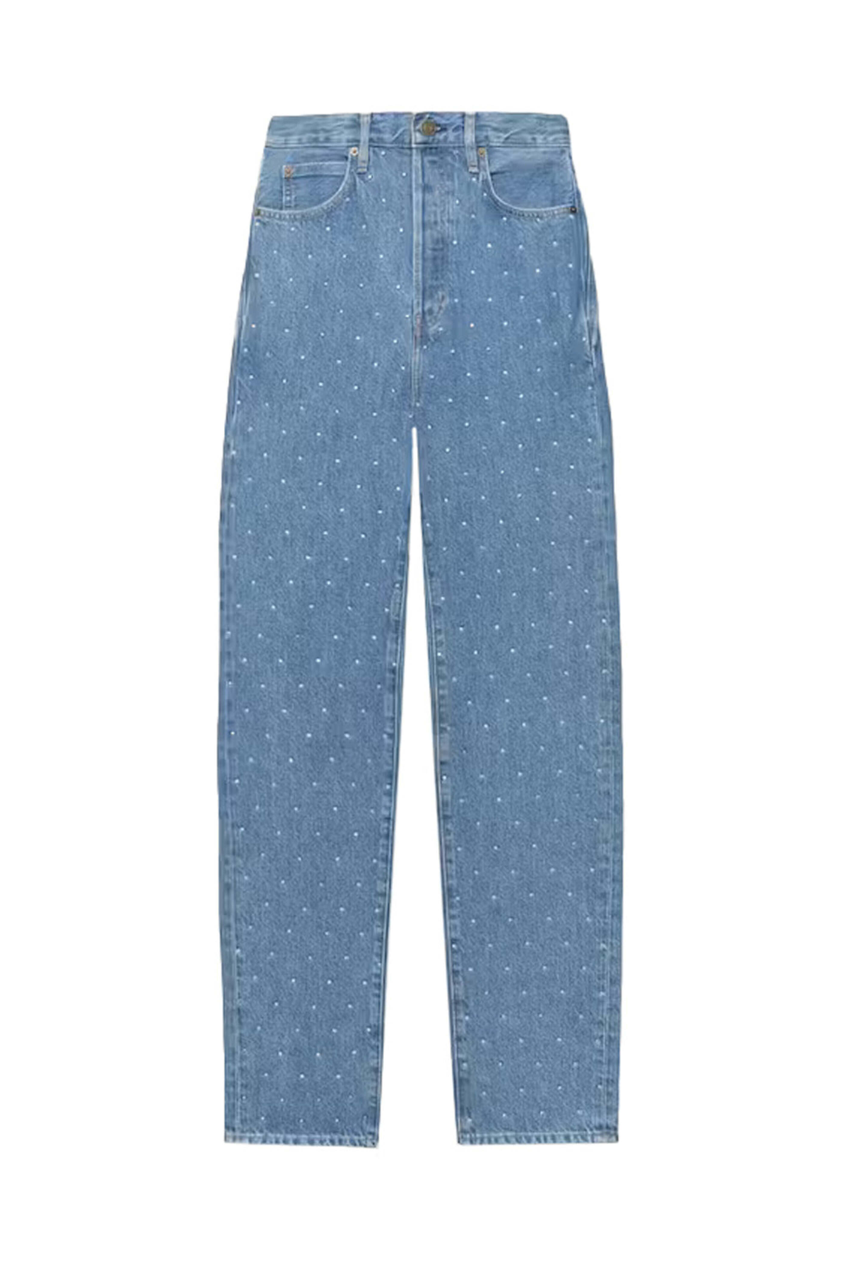 Frame - Le Mec Embellished Atelier Jean in Meadow