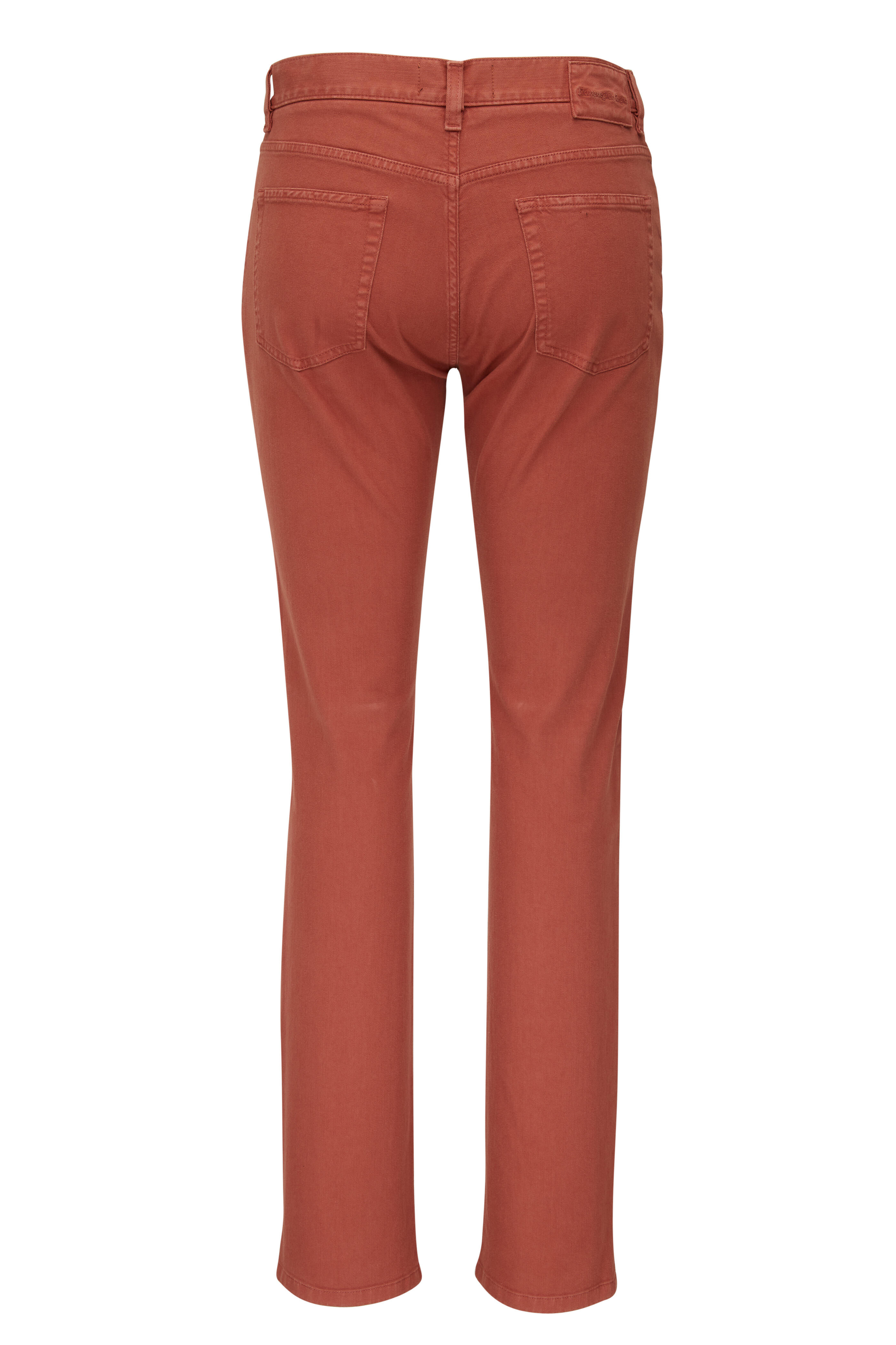 Zegna - Ganx Rust Five Pocket Pant | Mitchell Stores