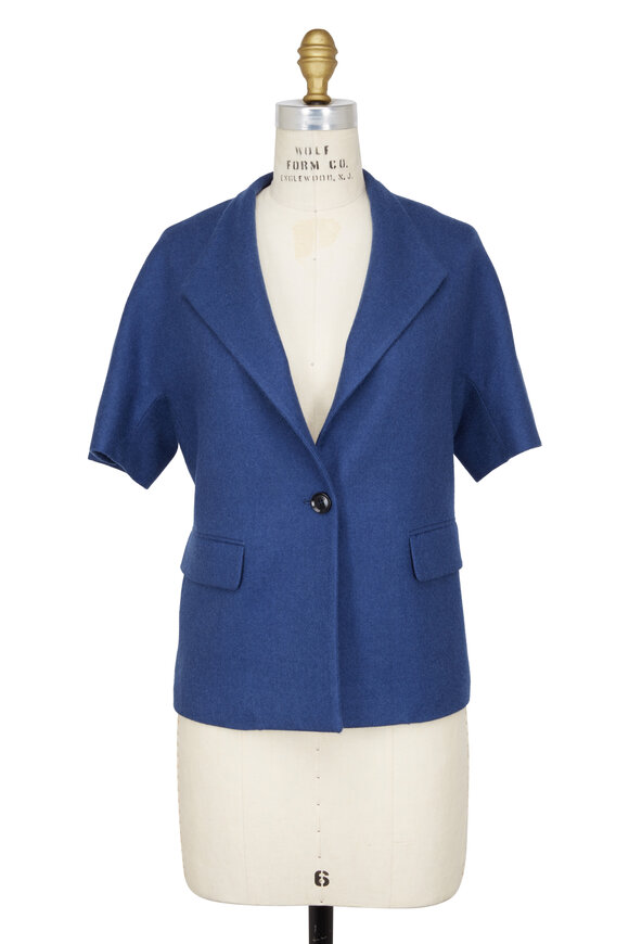Kiton - Blue Cashmere Jacket