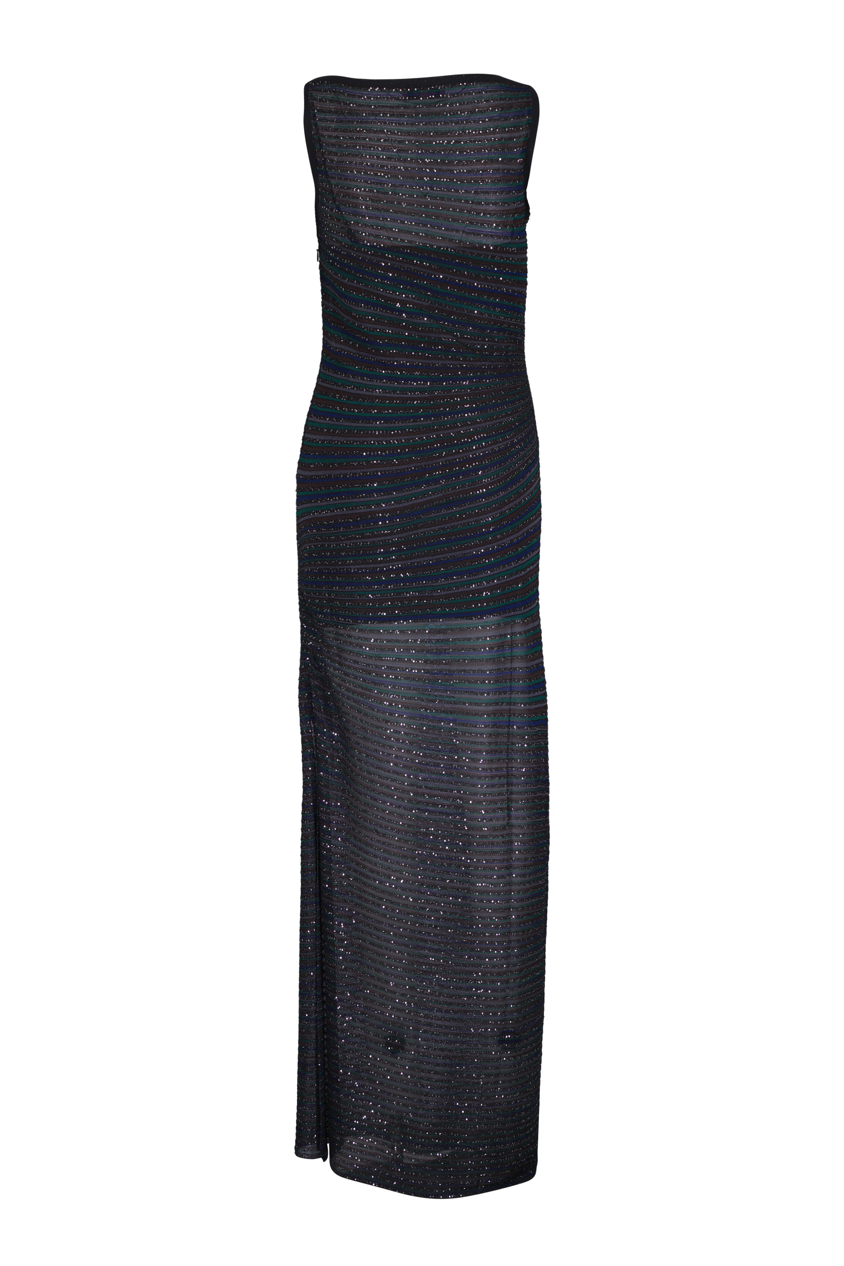 Missoni - Multicolor Semi Sheer Maxi Dress