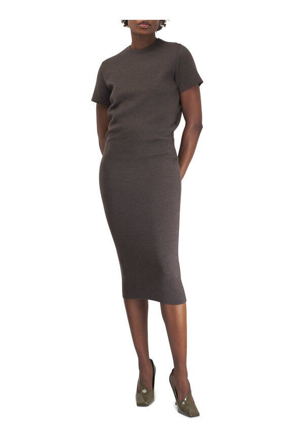 Khaite - Callas Grapeseed Heavy Merino Dress