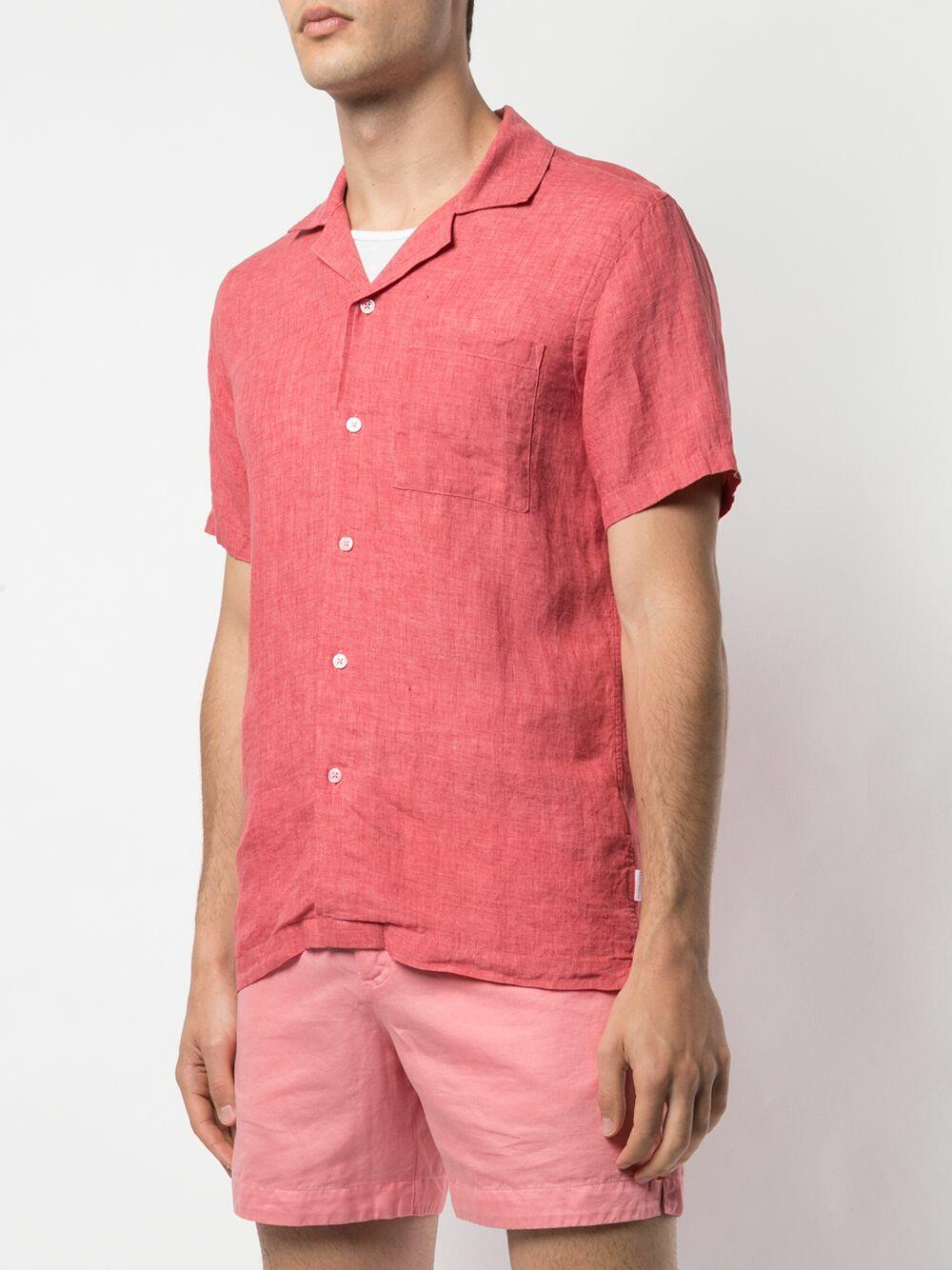 Orlebar Brown - Thunderball Cardinal Short Sleeve Sport Shirt