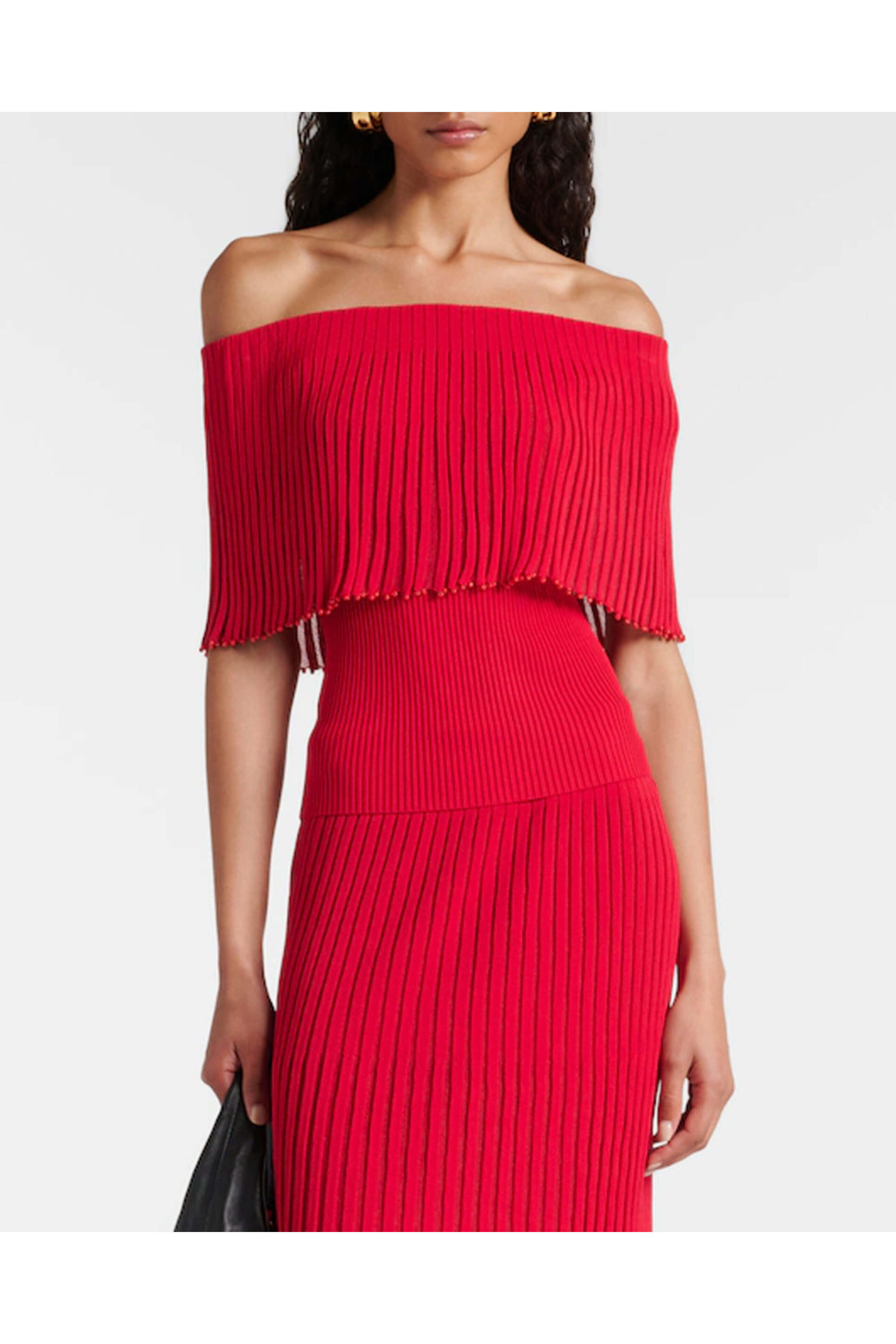 Altuzarra - Grenadine Off The Shoulder Pascale Top