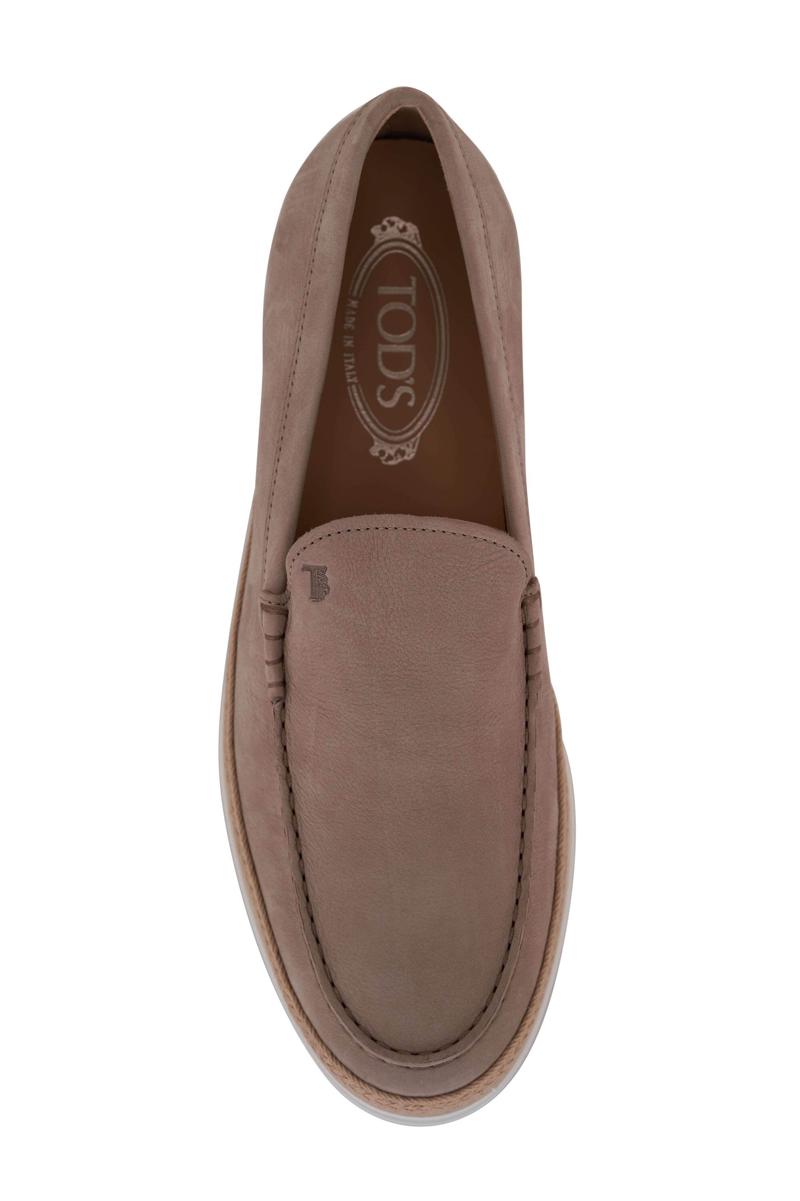 Tod's - Sand Leather Espadrille Loafer