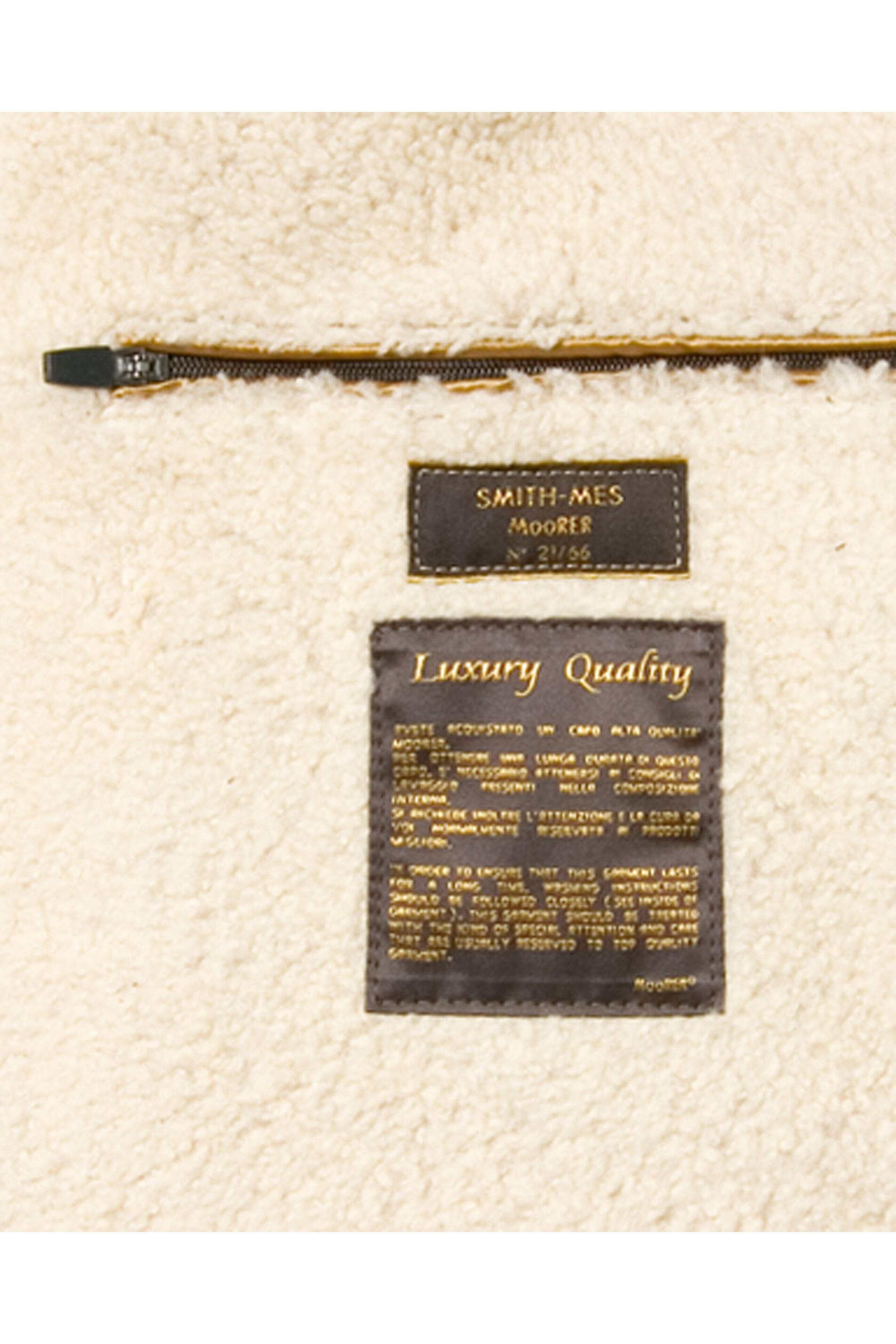 Moorer - Cognac Smith Bomber Jacket