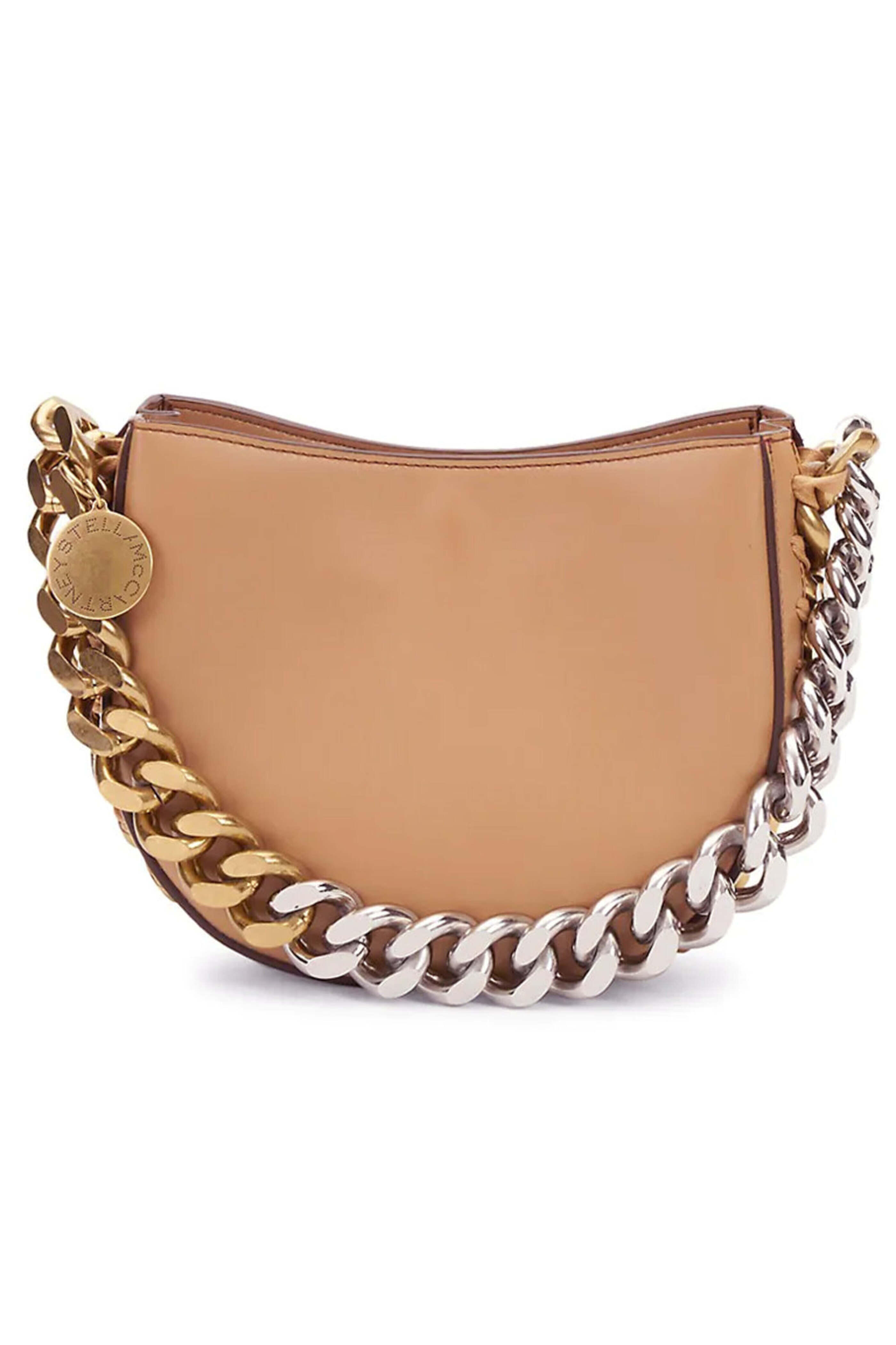 ショルダーバッグ・ポシェット STELLA MCCARTNEY FRAYME SHOULDER BAG IN ALTER NAPPA Stella McCartney Eco Alter Nappa Frayme Small Flap Shoulder