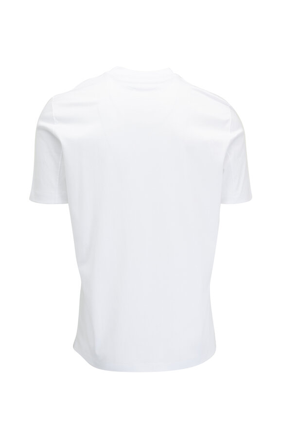 Brunello Cucinelli - White Essential Short Sleeve T-Shirt