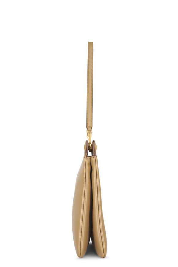 The Row Elise Mustard Leather Top Handle Bag - view 3