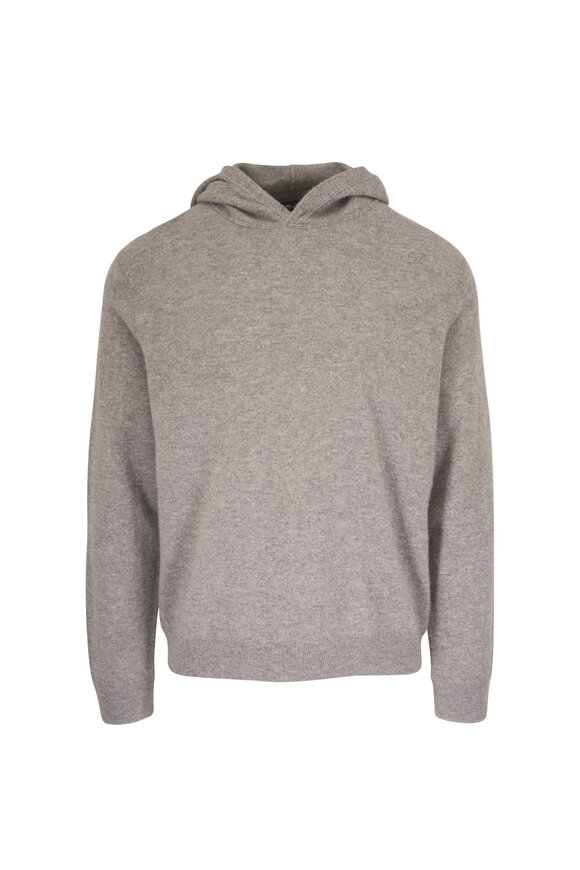RLX Ralph Lauren Gray Cashmere Hoodie - view 1