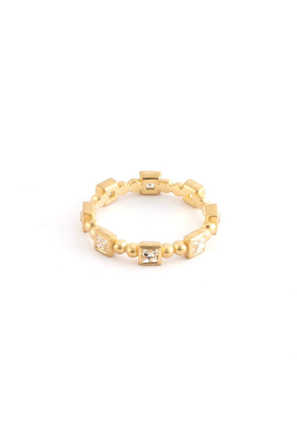 Sylva & Cie Diamond French Stack Ring