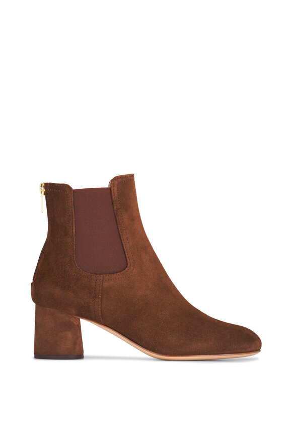 AGL - Aury Brown Suede Short Boot, 55mm 