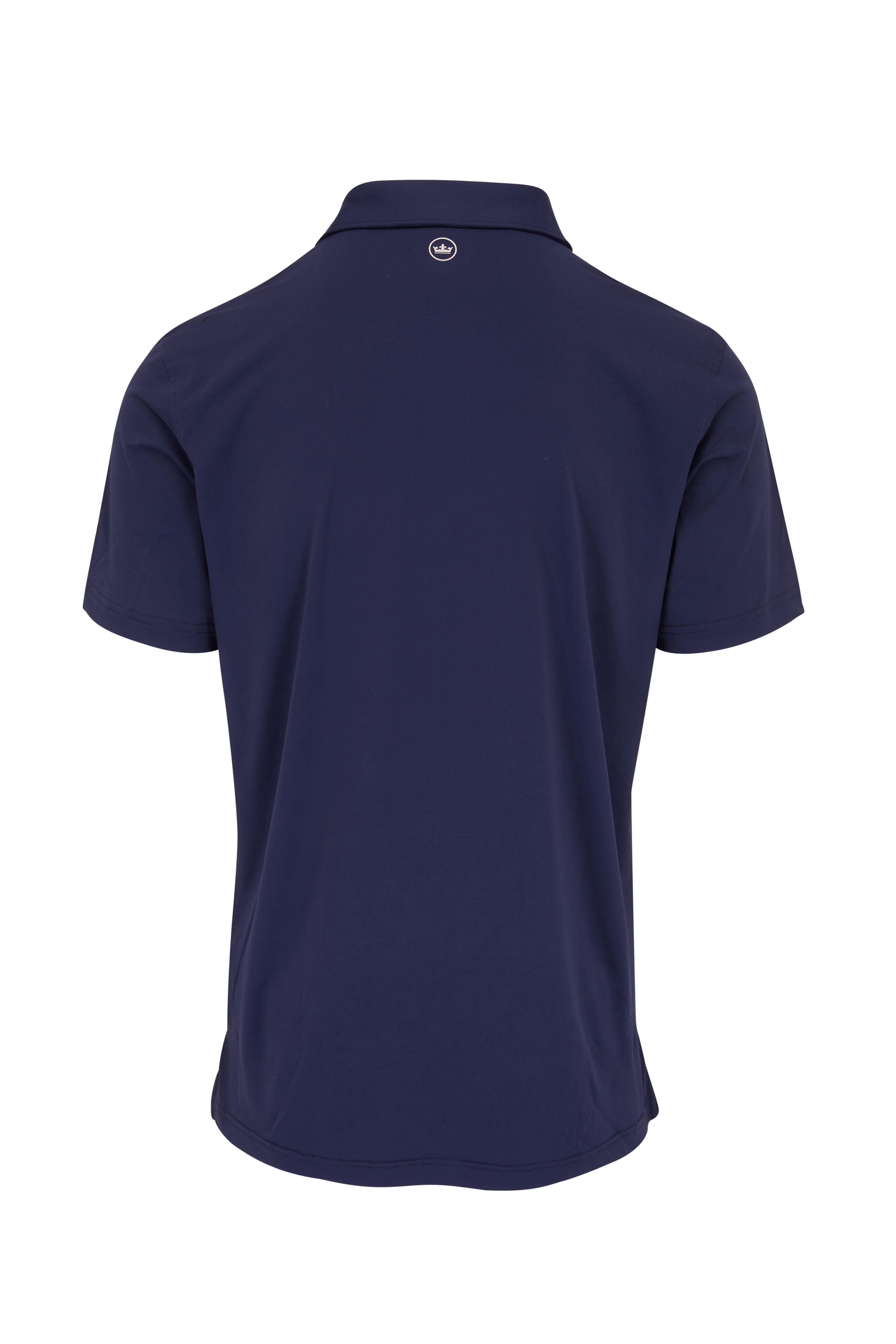 Peter Millar - Crown Crafted Navy Solid Performance Jersey Polo
