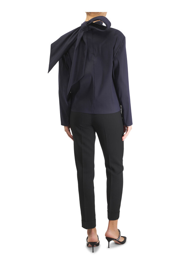 Akris Chris Black Cuffed Ankle Pant - view 6