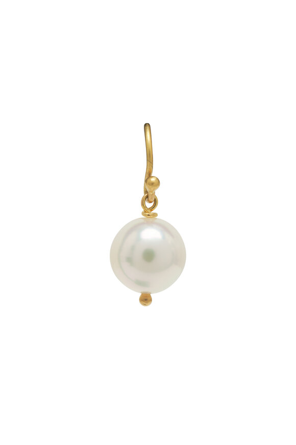 Caroline Ellen - Cultured Pearl Dangle Earrings