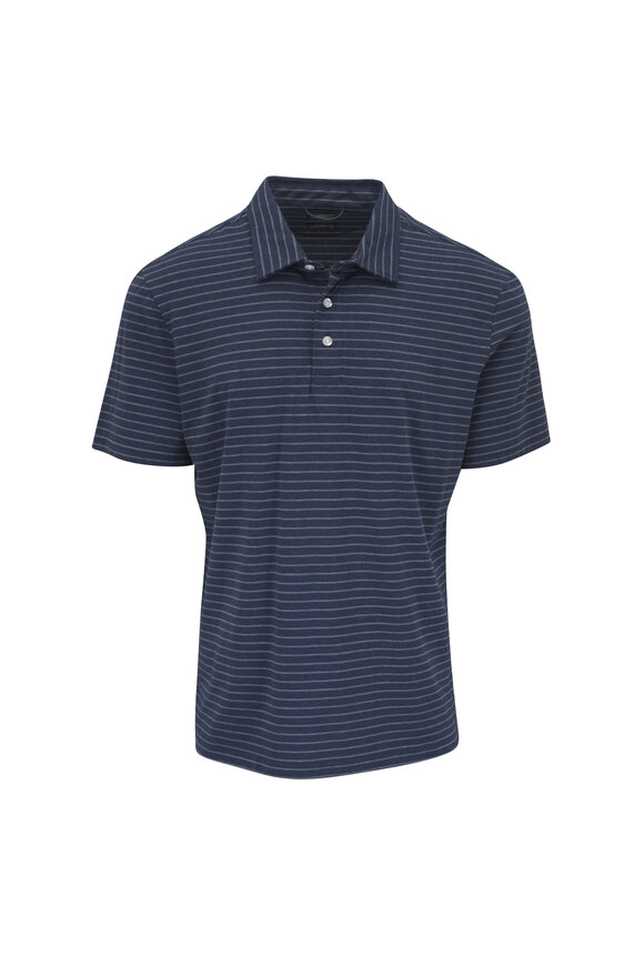 Faherty Brand Ravine Waters Stripe Movement Polo
