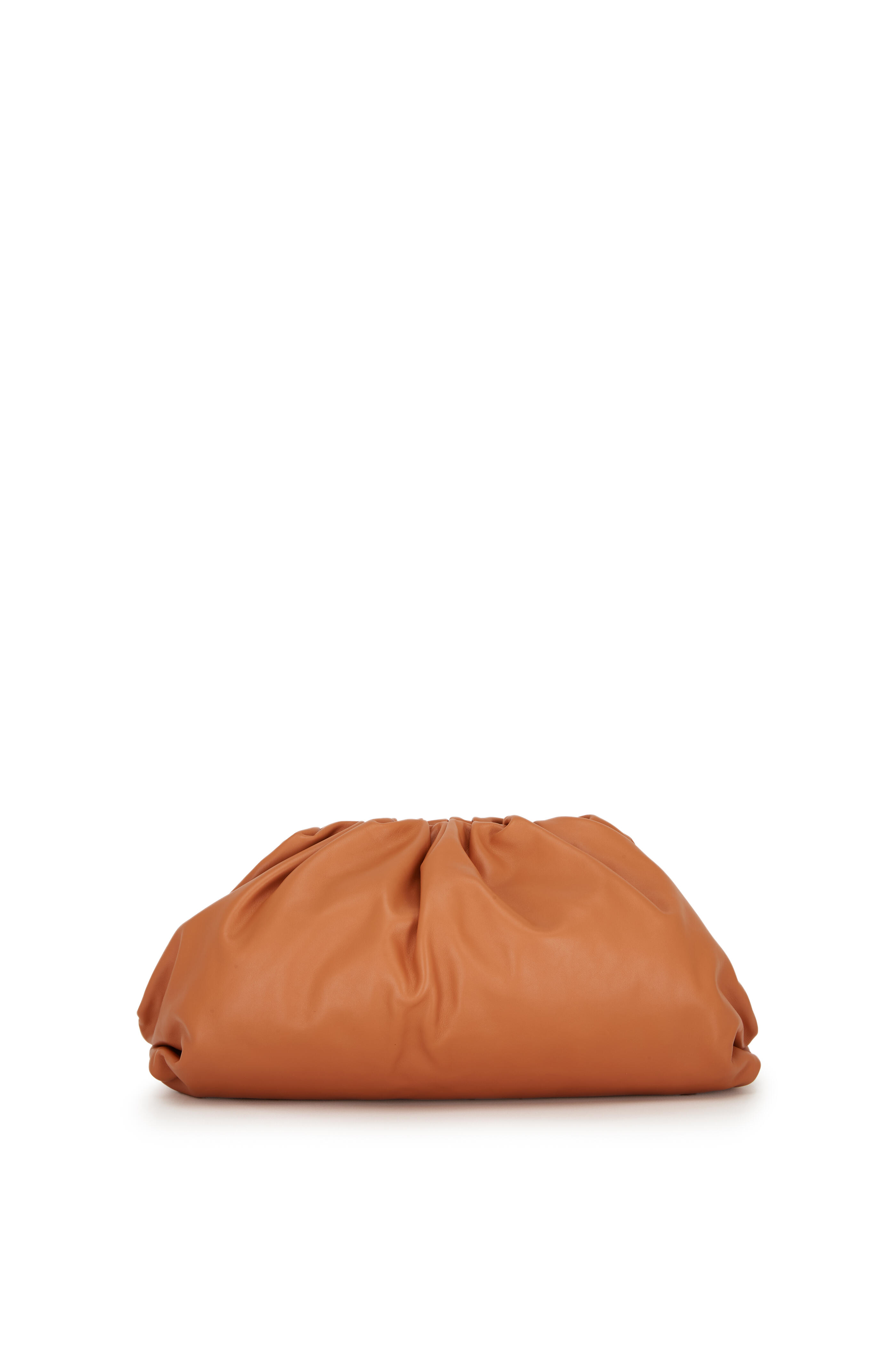 Bottega Veneta - The Pouch Clay Leather Large Clutch