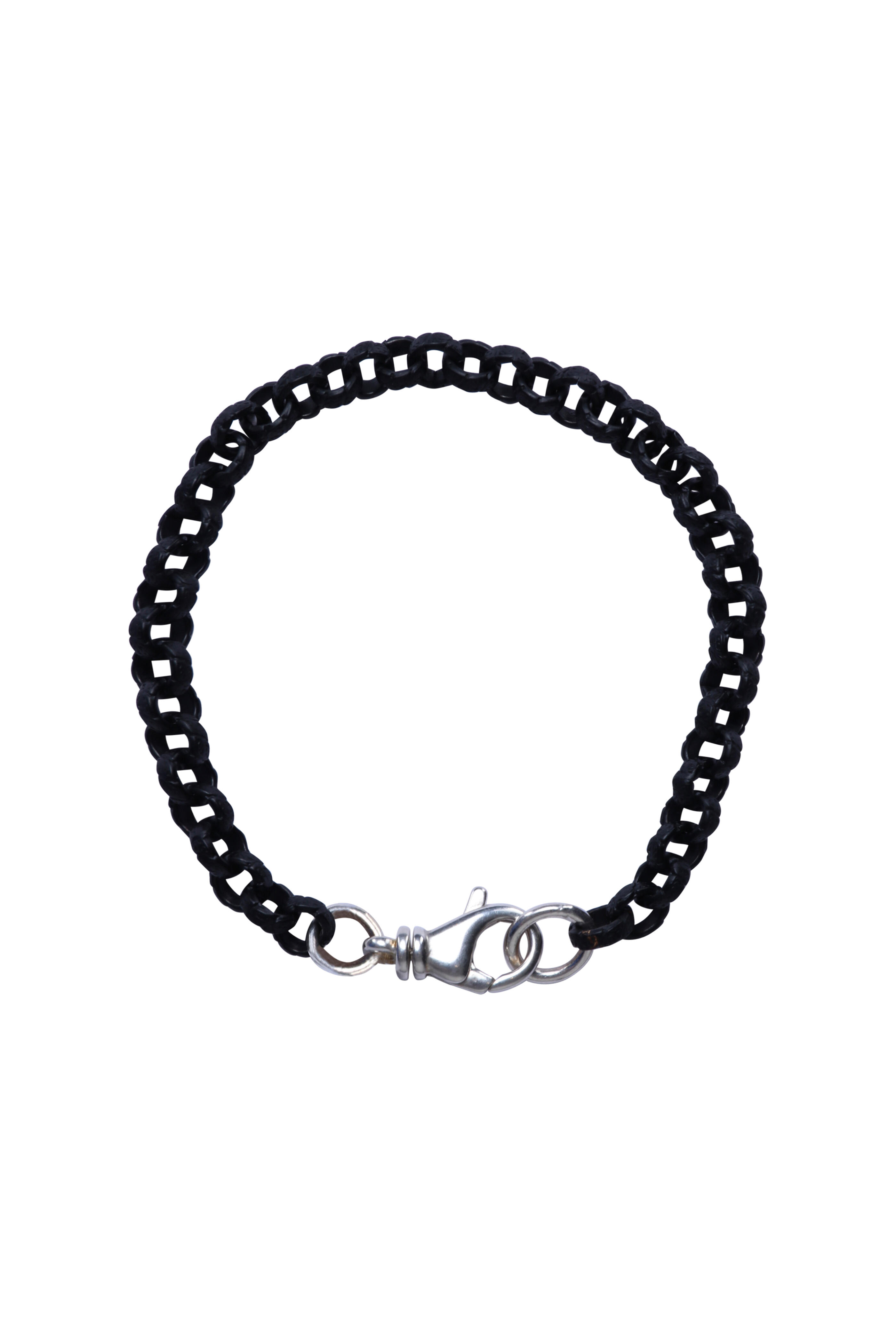 Spivey - Matte Black Chain Link Bracelet