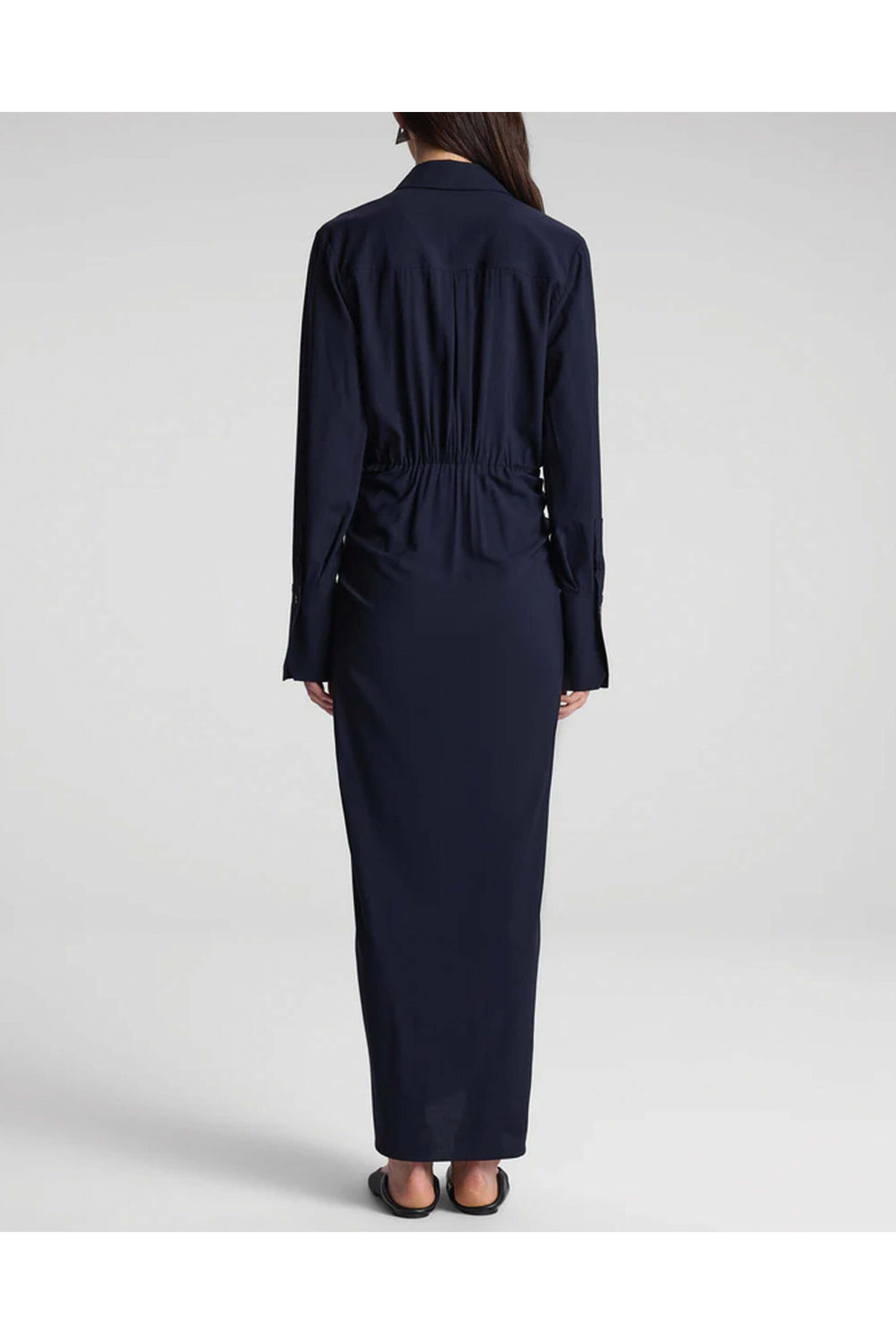 A.L.C. - Maritime Navy Mila Shirtdress