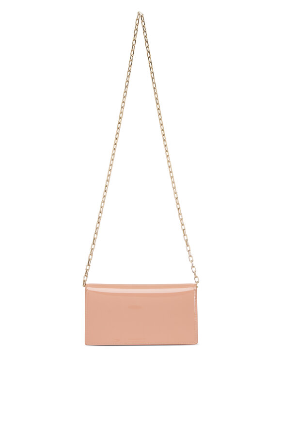 Christian Louboutin Bettina Blush Patent Leather Clutch - view 2