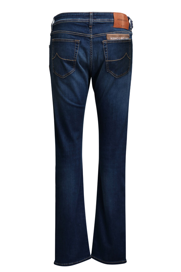 Jacob Cohen Bard Medium Wash Super Stretch Denim Jean - view 3